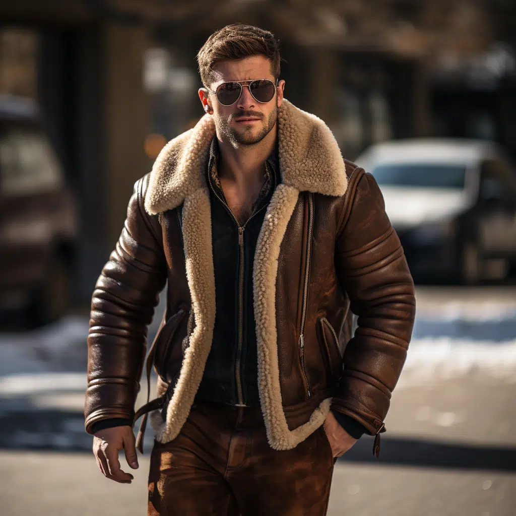 best shearling coat
