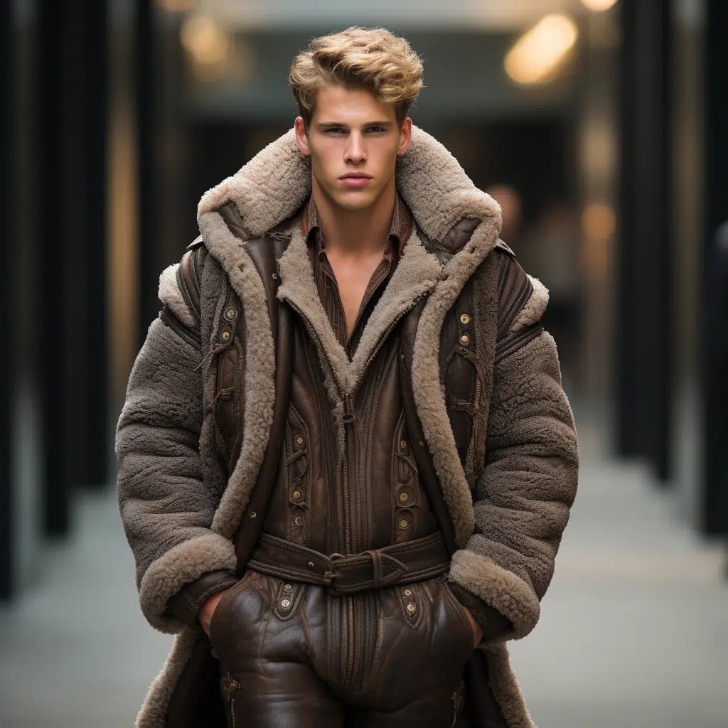 sheepskin coat
