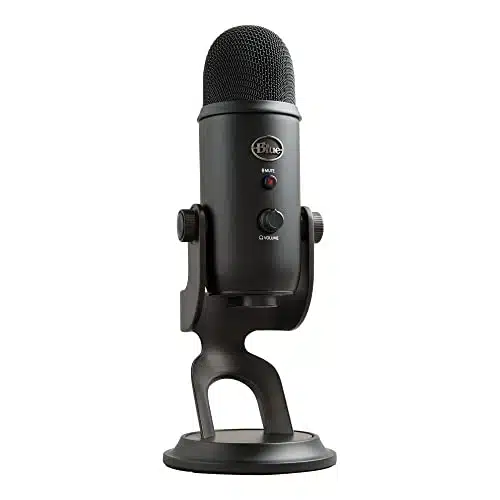 Blue Yeti USB Microphone   Blackout Edition (Renewed)