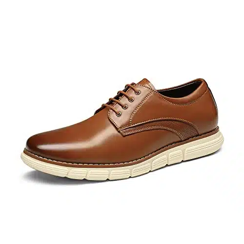 Bruno Marc Men's Dress Sneakers Casual Lace up Oxford Formal Shoes Brown  US GRANDPLAIN