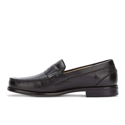 Dockers Mens Colleague Dress Penny Loafer Shoe, Black,