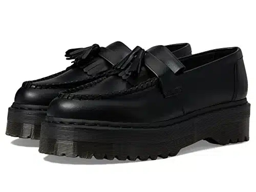 Dr. Martens V Adrian Quad Mono Black Felix Rub Off