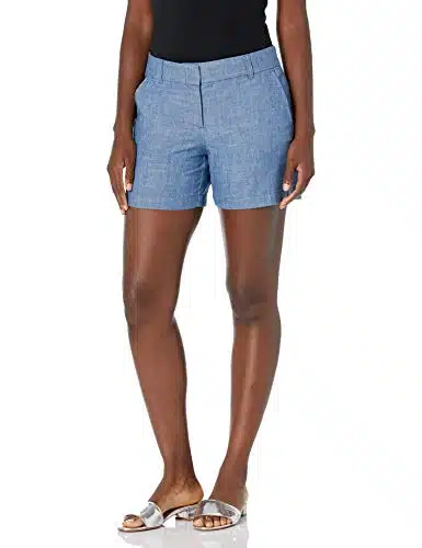 J.Crew Mercantile Women's Classic Chino Short (, Chambray)