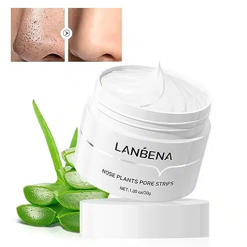 LANBENA Blackhead Remover   Peel Off Mask for Nose & Face, Blackhead Removal Kit with LANBENA   oz