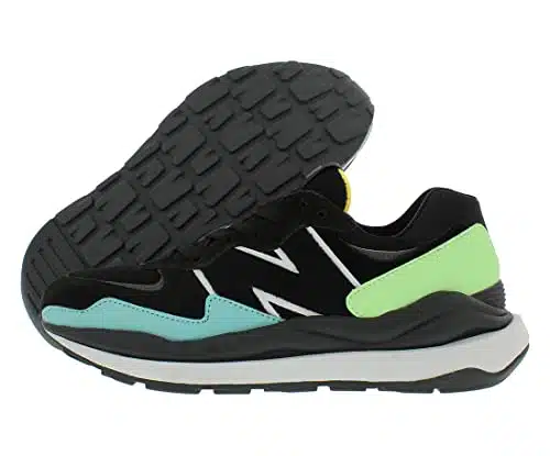 New Balance ens Shoes , Color BlackLight BlueGreen Black