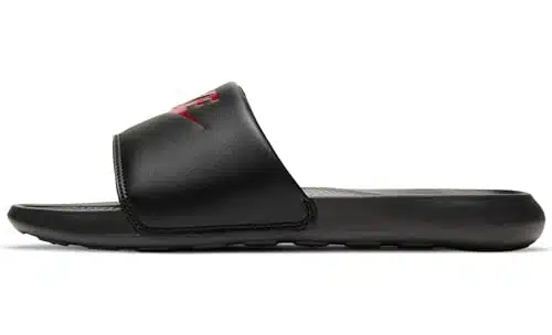 Nike Victori One Slide Mens Shoes , Color BlackRed