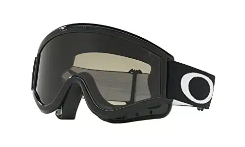 Oakley L Frame with Clear Lens included MX Goggles,L Frame FrameGrey & Clear AF Lens,one size