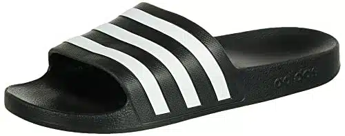 adidas Adilette Aqua Slides Men's, Black,