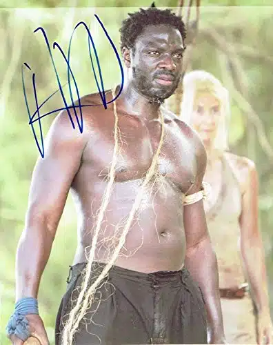 ADEWALE AKINNUOYE AGBAJE   Lost AUTOGRAPH Signed xPhoto