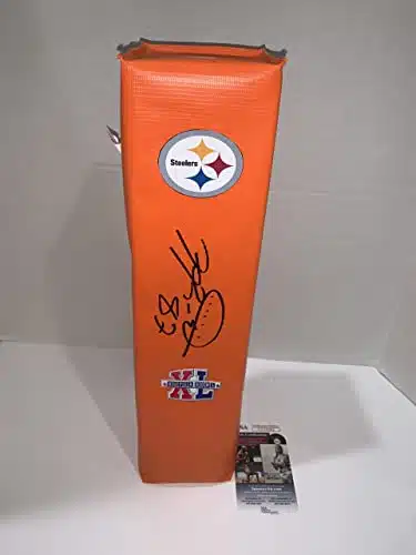 ANTWAAN RANDLE EL SIGNED TOUCHDOWN PYLON PITTSBURGH PROOF FOOTBALL JSA COA