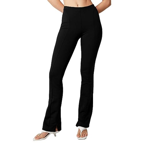 Alo Yoga Women's Alo High Waist Zip it Flare Legging, Black