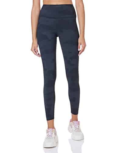 Alo Yoga womens High waist Vapor Legging Pants, Black Camouflage, XX Small US