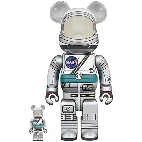 Bearbrick Project Mercury Astronaut % & %