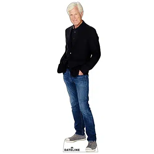 DATELINE Keith Morrison Life Size Cardboard Cutout Standee