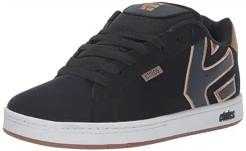 Etnies Men's Fader Skate Shoe, NavyTan,