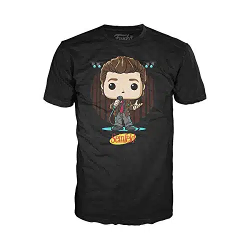 Funko Pop! Tees Seinfeld   Jerry Live from NY   MD T Shirt