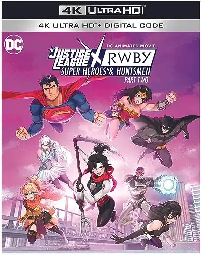 Justice League x RWBY Super Heroes and Huntsmen Part Two (K Ultra HD + Digital) [K UHD]