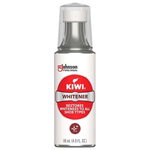 KIWI Shoe Whitener  For Leather, Vinyl, Canvas, Nylon and More  Fl Oz  Includes Sponge Applicator