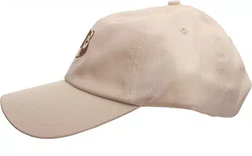 SYWHPS Bear Hat Dad Hat Strap Back Costume Head Men Women New (Tan)