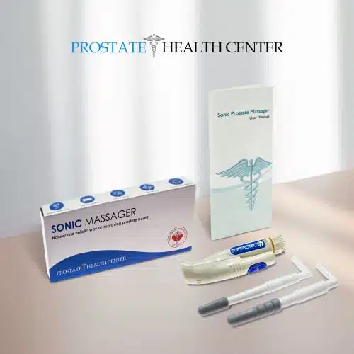 Sonic Prostate Massager by Prostate Health Center  Prostate Wellness Massager  Best Home Use Prostate Massage Device  BONUS Prostate Massage Manual eBook by Harvard MD   Dr. Bazar