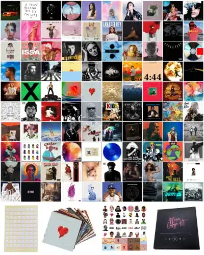 unique america Pcs  Posters, Album Cover Posters, Posters For Bedroom, Room Decor, Rapper Posters For Room, Rap Album Posters, Music Artist Posters, xInch Pcs & Stickers