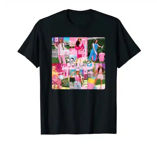 Barbie The Movie Barbie Movie Grid T Shirt