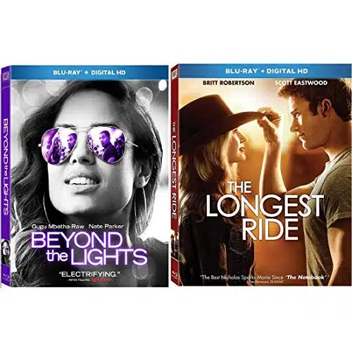 Beyond The Lights  Longest Ride (Disc Blu Ray Set) StarringScott Eastwood, Minnie Driver, Gugu Mbatha Raw, Nate Parker, Britt Robertson (Director Gina Prince Bythewood, George Tillman Jr.)