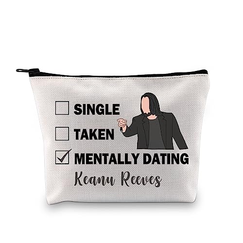 GTUP Keanu R Inspired Gift Dating Keanu R Makeup Bag Keanu R Fan Cosmetic Bag Keanu R Merch (Dating Keanu R MB)