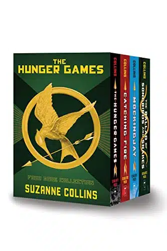 Hunger Games Book Hardcover Box Set (The Hunger Games, Catching Fire, Mockingjay, The Ballad of Songbirds and Snakes)