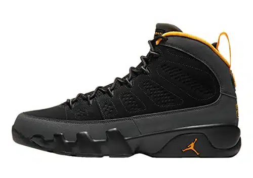 Men's Jordan Retro Dark Charcoal BlackUniversity Gold (CT)