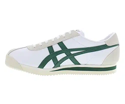 Onitsuka Tiger Unisex Tiger Corsair Shoes DJL, WhiteHunter Green,  US