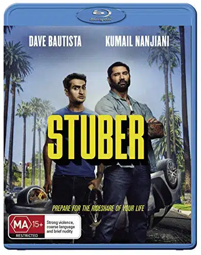 Stuber  Kumail Nanjiani, Dave Bautista  NON USA Format  Region B Import   Australia