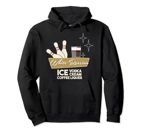 The Big Lebowski White Russian Ingredients Hoodie Pullover Hoodie