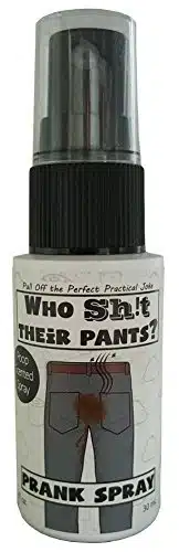 Who Sh.. Their Pants Made in USA Highly Concentrated Diarrhea Scented Fragrance Oil Prank Stuff Gag Gift Spray