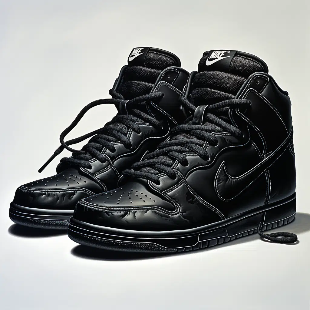 black dunks