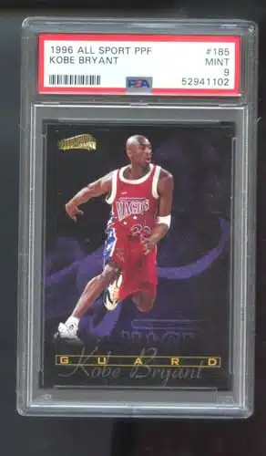 All Sport PPF #Kobe Bryant ROOKIE RC PSA Graded Basketball Card NBA Score Board Los Angeles Lakers Plus MINT