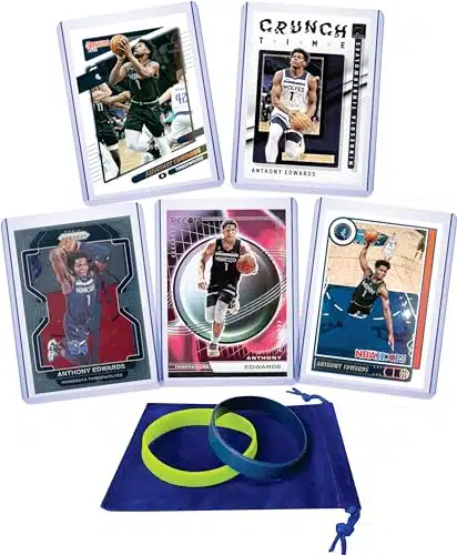 Anthony Edwards () Assorted Basketball Cards Gift Pack