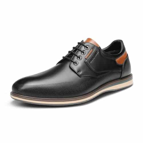 Bruno Marc Men's Black Casual Dress Shoes LG  US