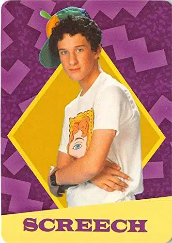 Dustin Diamond Screech Saved by the Bell trading card NBC #SB