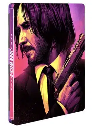 John Wick Chapter   Parabellum Limited Edition Steelbook (Blu Ray + DVD + Digital)