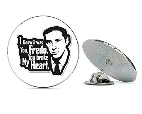 NYC Jewelers Michael Corleone Fredo Godfather Metal Lapel Hat Pin Tie Tack Pinback