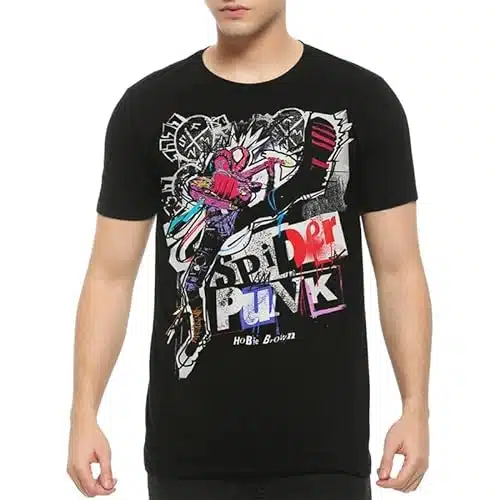 Spider Punk Hobie Brown T Shirt Large Black