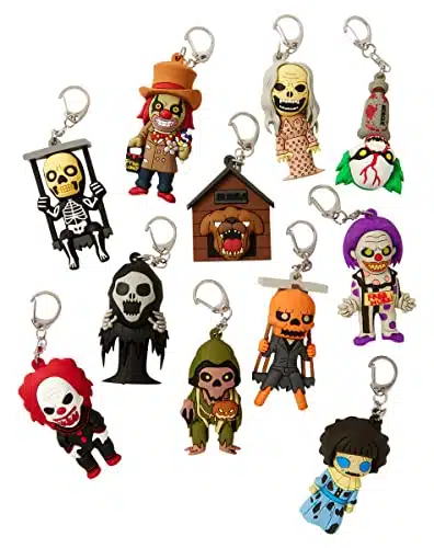 Spirit Halloween Animatronic Figural Bag Clip Blind Pack Bundle