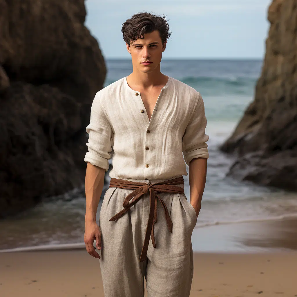 linen pants men