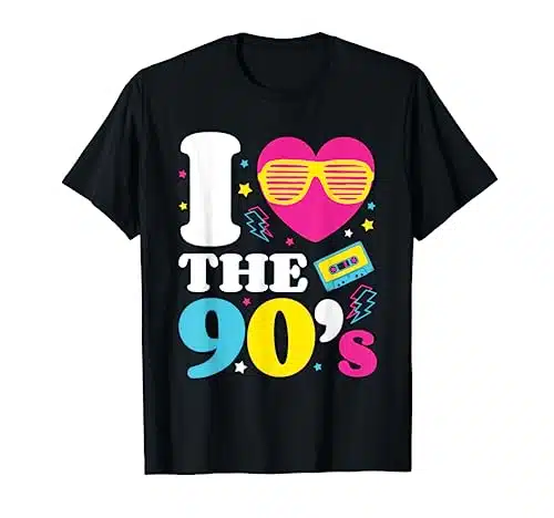 's s TShirt I Heart the Nineties T Shirt