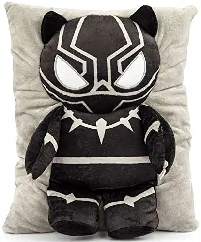 Jay Franco Marvel Black Panther D Snuggle Pillow   Super Soft  Measures Inches (Official Marvel Product)