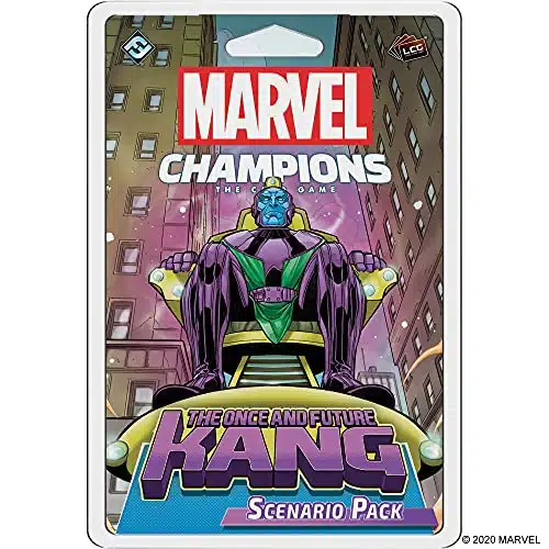 Marvel Champions The Card Game The Once and Future Kang SCENARIO PACK   Cooperative Superhero Strategy Game for Kids and Adults, Ages +, Players, in Playtime, Made by Fantasy 