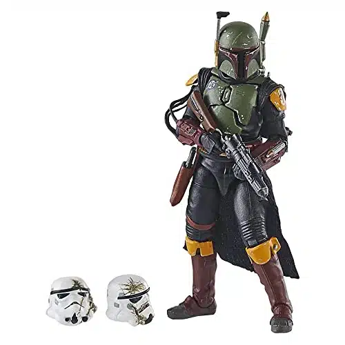 STAR WARS The Vintage Collection Boba Fett (Tatooine) Deluxe Action Figure, Inch Scale The Book of Boba Fett Toy for Kids