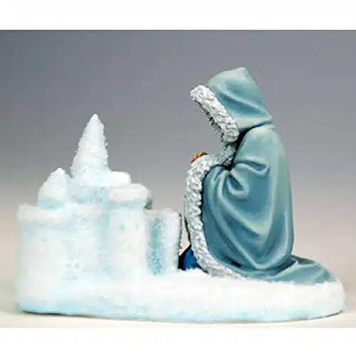 Sansa Stark Building a Snow Castle Miniature George R.r. Martin Masterworks Dark Sword Miniatures