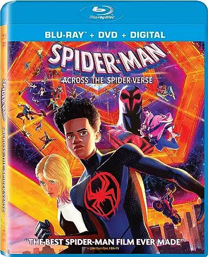 Spider Man Across The Spider Verse   BDDVD Combo + Digital